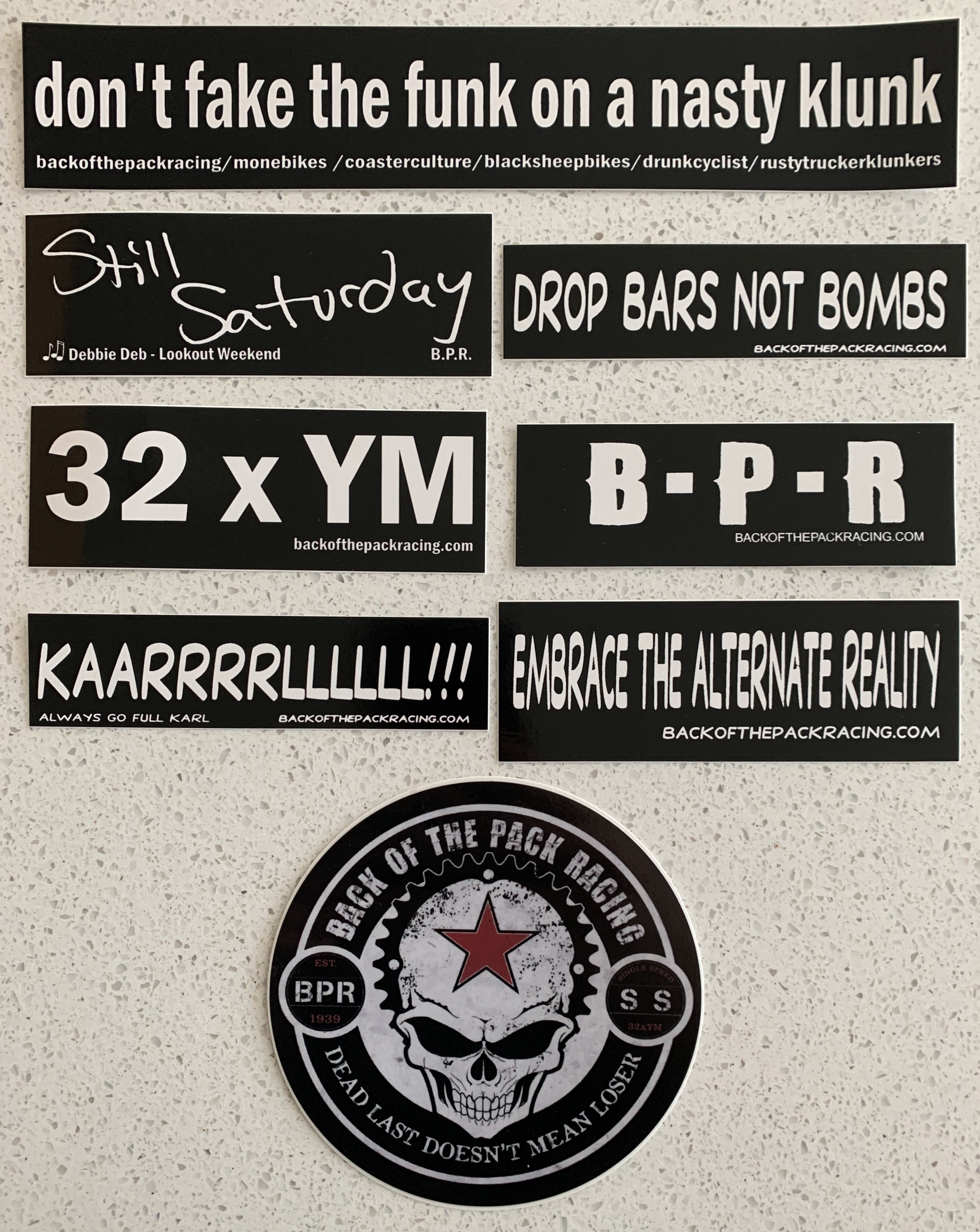 BPR Store – BACK OF THE PACK RACING